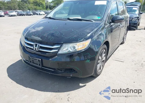 2014 Honda Odyssey Touring/Touring Elite from USA, damaged, VIN 5FNRL5H95EB045149